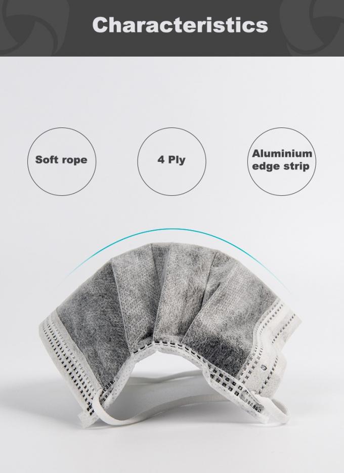 Модный респиратор от пыли активированного угля польза дизайна 4 Плы не- сплетенная одиночная