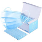 High Filtration 3 Ply Face Mask , Dust Proof Face Mask With Elastic Ear Loop