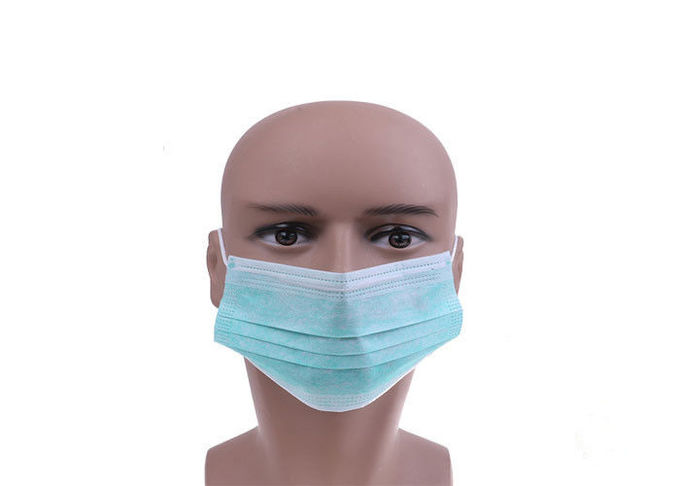 Изготовленный на заказ устранимый не сплетенный лицевой щиток гермошлема 3 зеленой слоя маски взрослых