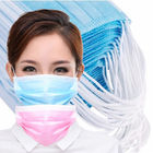 Китай Взрослая устранимая дыхательная маска, Эко дружелюбные 3 курсирует не сплетенный лицевой щиток гермошлема ткани компания